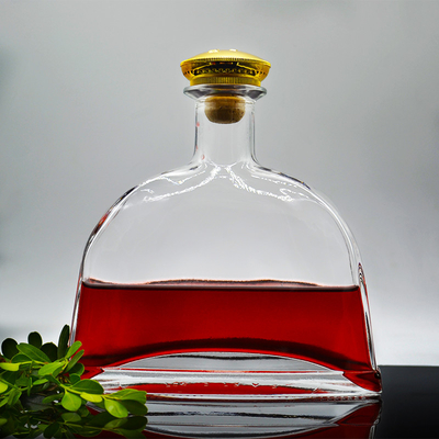 OEM/ODM akzeptabel 1 Liter Glasflasche für Alkohol Whisky Gin Tequila von Professional