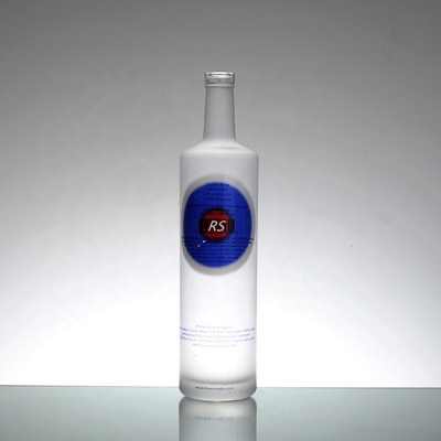 Super Flint Glas Korkendichtung Typ 750 ml Wodka Whisky Sherry Whiskey Wein Glasflaschen