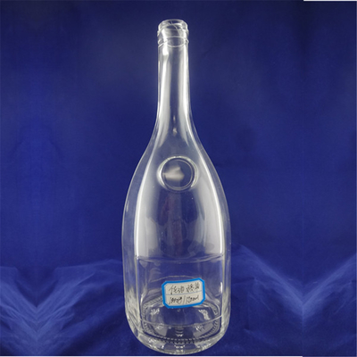 Kostenlose Probe 500 ml 750 ml Glasflasche mit Korkverschluss