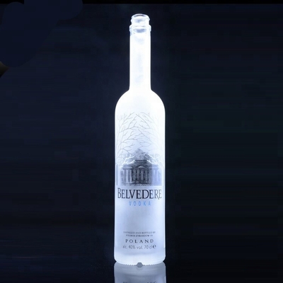 Super Flint Glaskragen 750 ml Wodka Flaschen mit Schraubverschluss