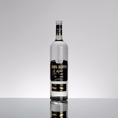 Decal Oberfläche Handling klare Glasflasche für russische Wodka zu erschwinglichen Preisen