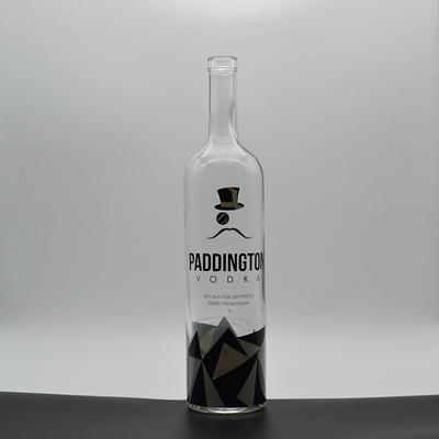 Decal Oberflächenbehandlung Kristallleere Beluga-Wodka-Flaschen 750 ml zum Großkauf