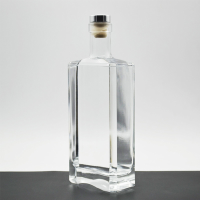 375 ml 500 ml 700 ml 750 ml Green Square Gin Glasflasche für angepasste Spirituosen in Grün