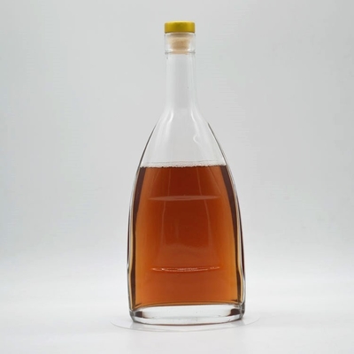 Custom Logo Druck 50 ml Mini Glasflasche für Patron Tequila Massenmenge 50cl 750ml Gin Wodka