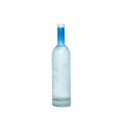 250 ml 500 ml 16 oz schwarze matte dunkle Boston Glasflaschen für Alkohol Wodka Olivenöl