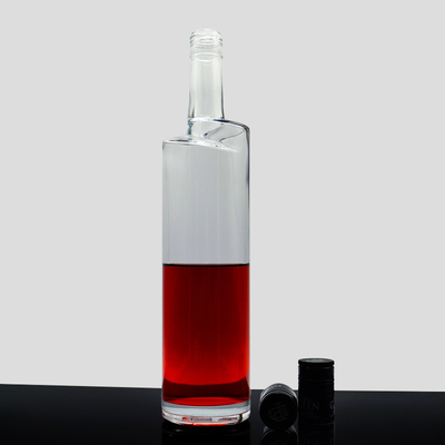 750 ml 700 ml Glas Whisky-Wodka-Flasche mit TUV-Standard und Heißstempel