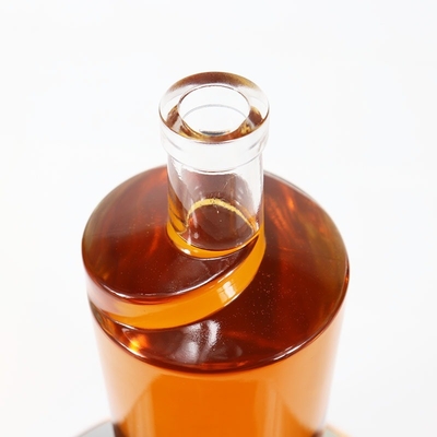 Decal Oberflächenbehandlung 750 ml Liquor Glasflasche für individuelle Form Schulter Rotation