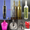 Gravierende Glasflasche für 500 ml 700 ml Kapazität Private Label Spray Wodka Likör