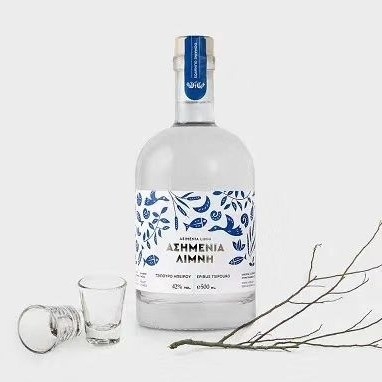 750 ml Glasflasche für Spirituosen Leerer Gin Recycling Rum Whisky Wodka OEM/ODM Akzeptabel
