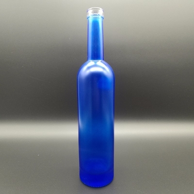 Gravur/Frost/Decal/Spray Glasflasche 750 ml/1000 ml für Wodka Whisky Brandy Rum Gin
