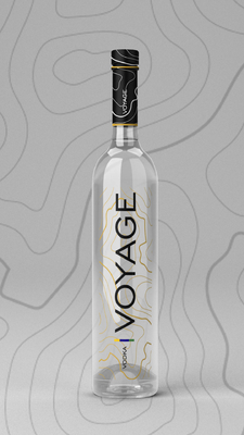 500 ml 750 ml 1000 ml Super Flint Glasflasche für industrielle Wodka Whisky Rum Gin Liquor