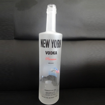 500 ml 750 ml 1000 ml Super Flint Glasflasche für industrielle Wodka Whisky Rum Gin Liquor