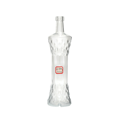 Industriegetränke 750 ml Flasche mit Verschlusskappe aus Super-Flint Glas