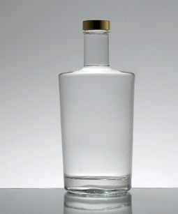 Decal-Logo individuell angepasst 350 ml 500 ml 700 ml 750 ml 1000 ml Glasflasche für Rum Wodka Whisky Gin
