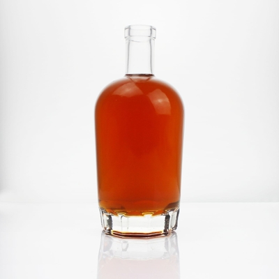 Decal-Logo individuell angepasst 350 ml 500 ml 700 ml 750 ml 1000 ml Glasflasche für Rum Wodka Whisky Gin