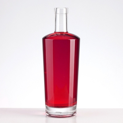 Decal-Logo individuell angepasst 350 ml 500 ml 700 ml 750 ml 1000 ml Glasflasche für Rum Wodka Whisky Gin