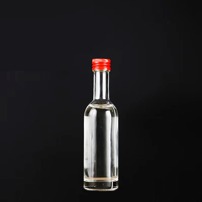 Beliebte leere Whisky-Spray-Mini-Glas-Alkoholflaschen mit Super-Flint-Glasmaterial