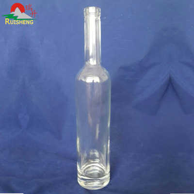 Hochfelsglasmaterial 750 ml Zylinderglasflasche für Alkohol