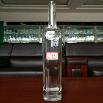 375 ml Korkkappen Plush Rotwein Glasflaschen aus Super Flint Glas für den Nutzen