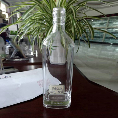 375 ml Korkkappen Plush Rotwein Glasflaschen aus Super Flint Glas für den Nutzen