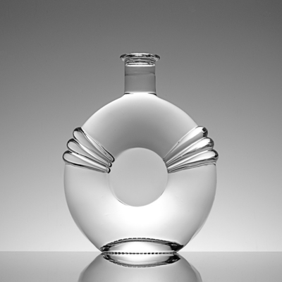 750 ml 700 ml klare Korkflasche mit Super Flint Glasmaterial
