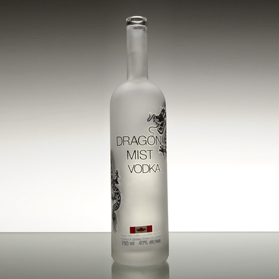 750 ml russische Guala Glasflaschen für Wodka Likör aus Super Flint Glasmaterial