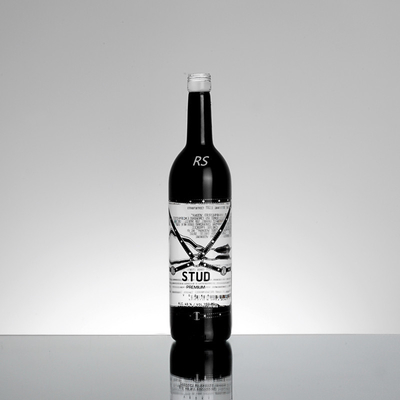 Super Flint Glasmaterial 700 ml 750 ml 1 Liter Wodka Glasflasche mit CE-Standard