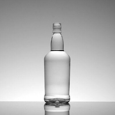 Super Flint Glasmaterial 500 ml 700 ml 750 ml leere Rum-Flasche für Getränke
