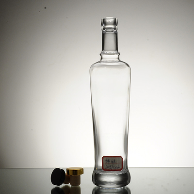 Super Flint Glasmaterial 500 ml 700 ml 750 ml leere Rum-Flasche für Getränke