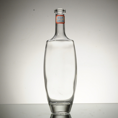 Super Flint Glasmaterial 500 ml 700 ml 750 ml leere Rum-Flasche für Getränke