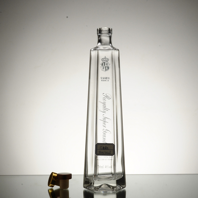 OEM Willkommen 750 ml Glas Getränke Flaschen für Wein Whisky Tequila Wodka Glas Glas