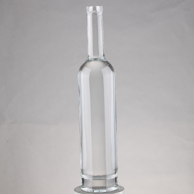 70cl 700ml Wodka-Flaschen aus Super-Flint-Glas mit dickem Untergrund und Korkdichtung
