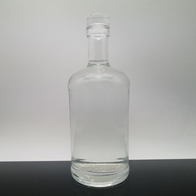 375 ml 200 ml 100 ml Flasche Glas Gin Whisky Wein Wodka Spirituosen Glasflasche mit Kork