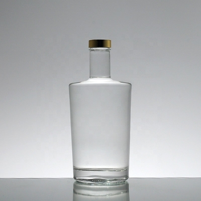 1 Liter klare Glasflasche für Getränke Handelssicherung Zahlung Industriegetränke