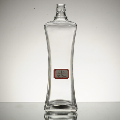 500 ml Frost Oberflächenbehandlung Schmetterlingsform Whisky Glasflasche für Wodka Verpackung