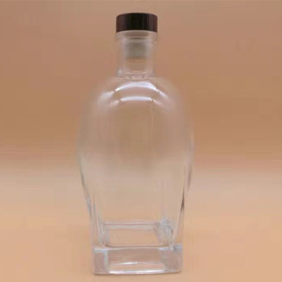 750 ml klare leere Super Flint-Flaschen mit individuellem Gewicht/Höhe