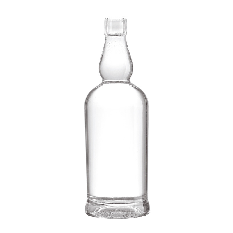 Super Flint Glas Material Dunkle Quadrat Flaschen für OEM/ODM 200ml 500ml 750ml 1L