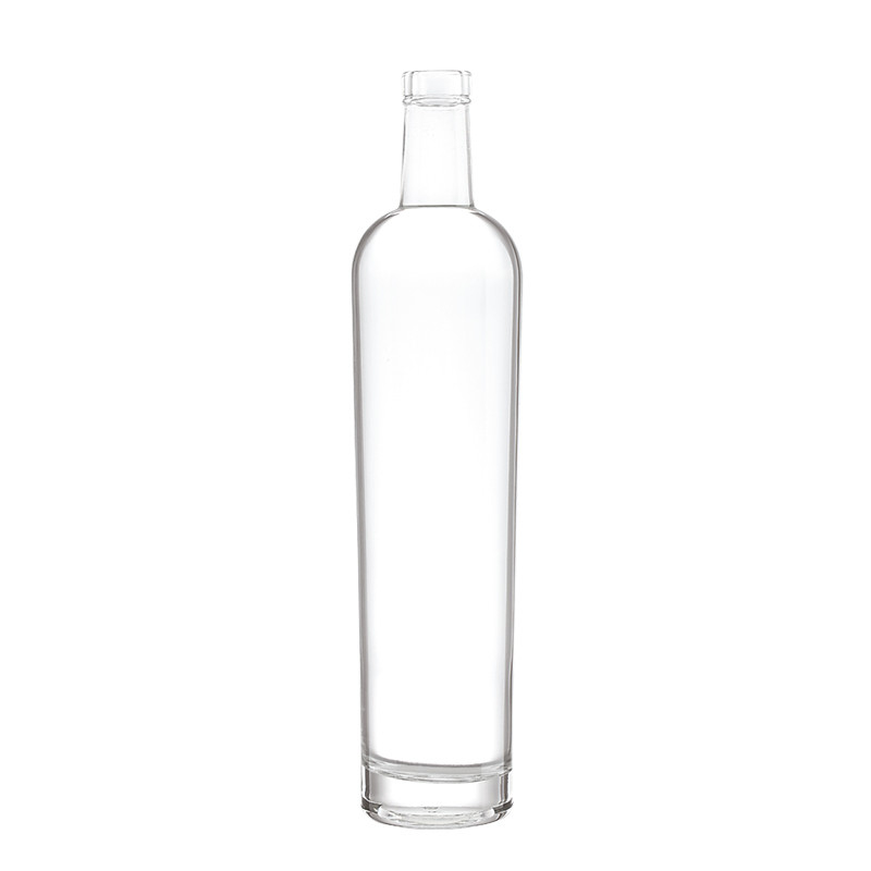Klarer leerer Likör 750 ml Glasweinflaschen 700 ml aus Super Flint Glasmaterial
