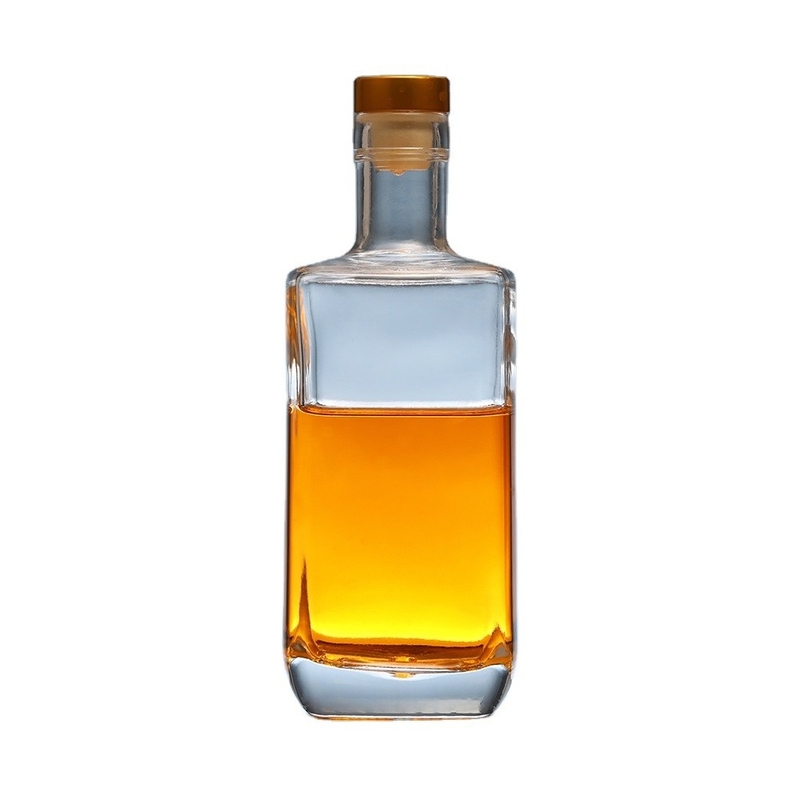 375 ml 500 ml 750 ml Wodka Whisky Liquor Flasche mit Korken aus extrem weißem Material