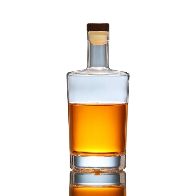 Cork Top 500 ml Glasflasche für Wodka Liquor OEM Willkommen