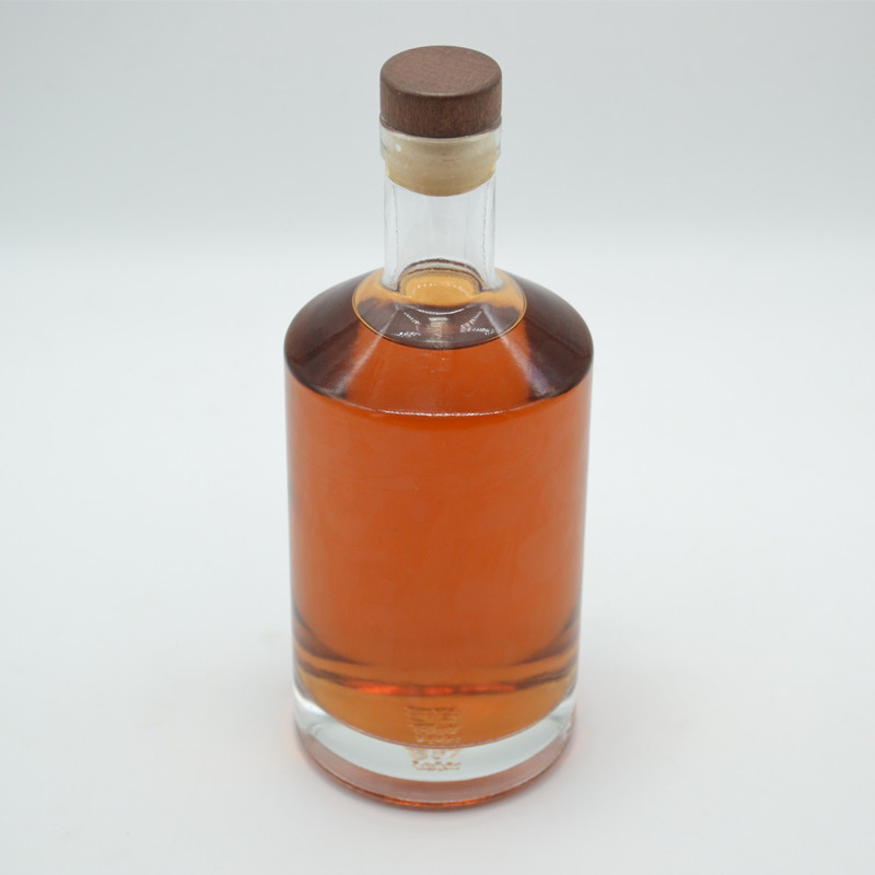 Super Rundes Super Flint Leeres Korkkappen 750 ml Alkohol Glas Wodka Flasche