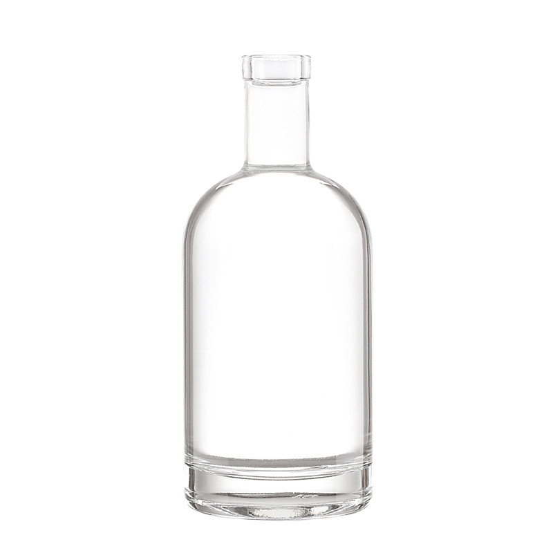 Super Flint Glas 750 ml Flasche für Getränke 500 ml Brandy Spirituous Liquor und 375 ml Wodka