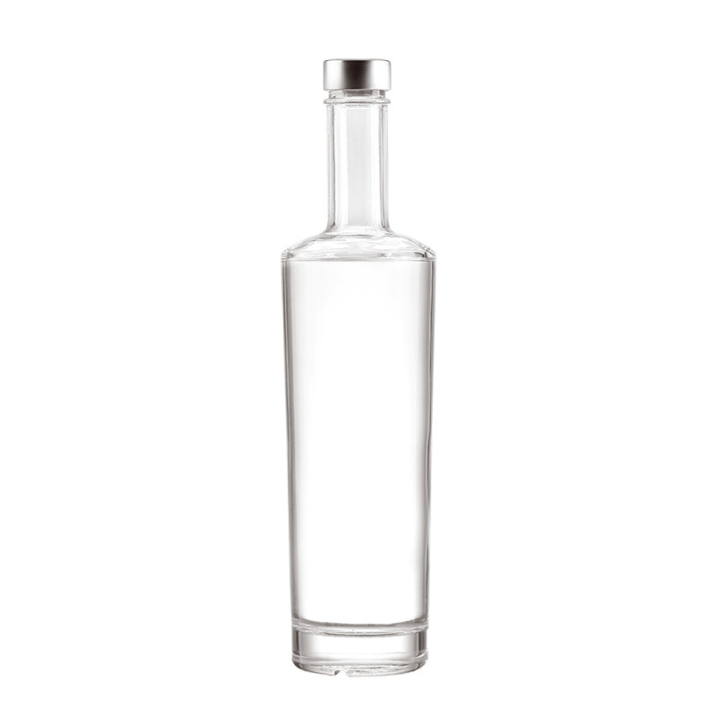 Maßgeschneiderte Form Super Flint Glaskragen 250 ml heiße Soße 500 ml Wodka 700 ml Glas Flaschen