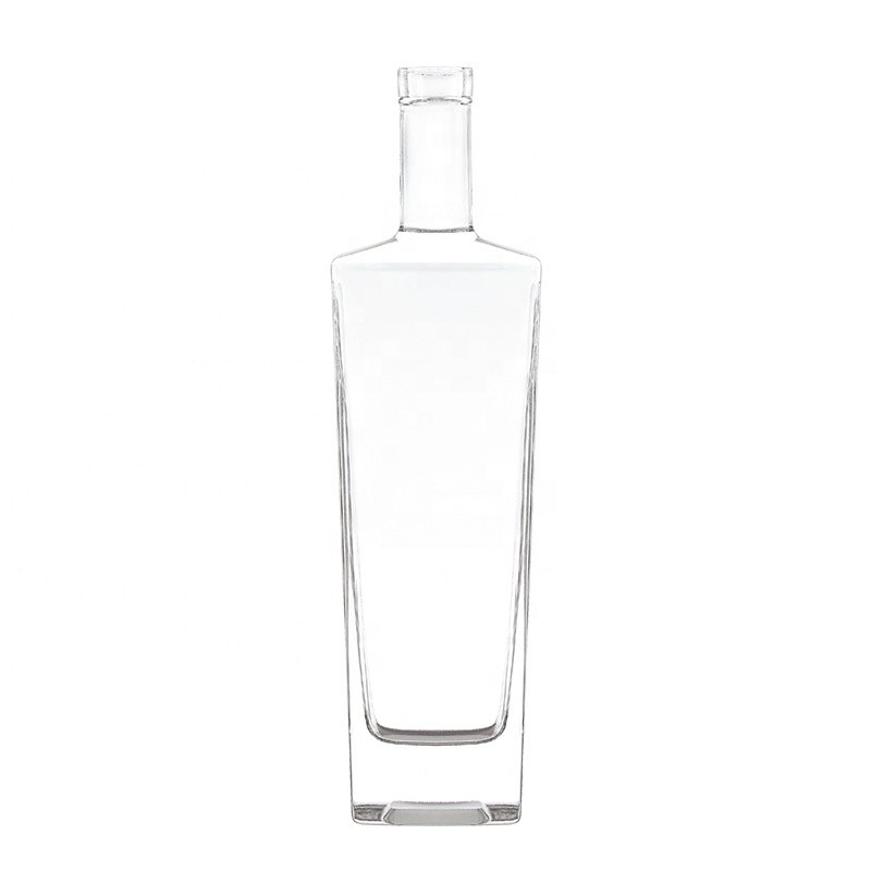 Super Flint Custom Logo 100ml 350ml 550ml 750ml Glasflasche für Tequila Wodka Whisky