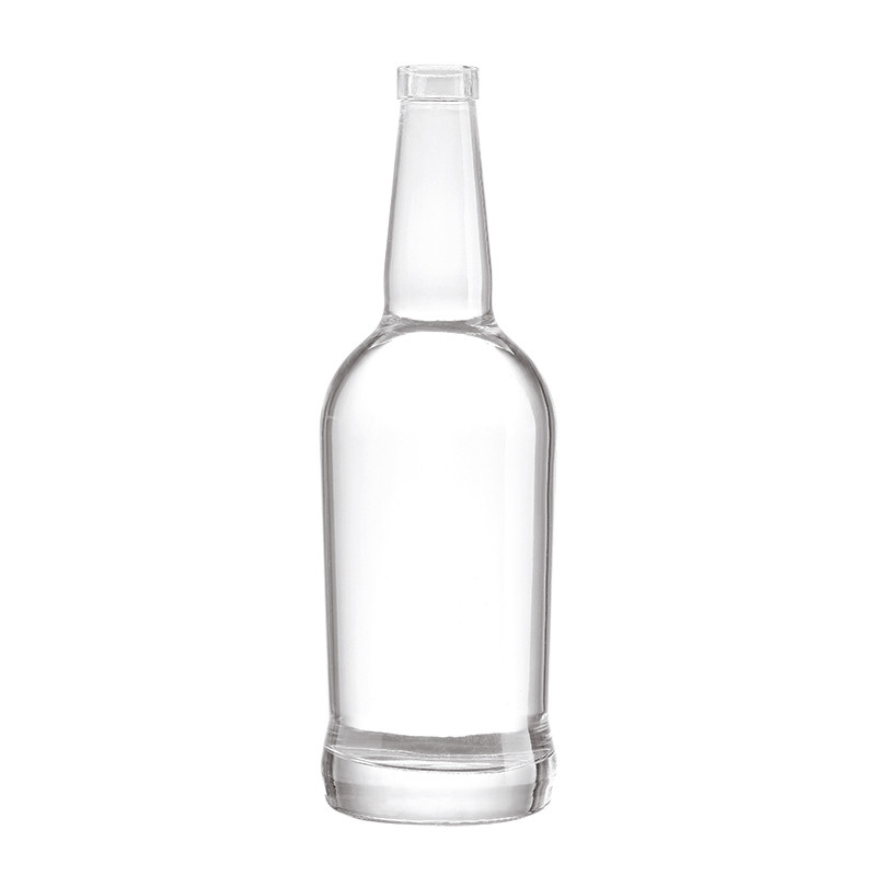 500 ml 700 ml 750 ml Quadrat-Wodka-Flasche in Super Flint Glasmaterial für Mineralwasser