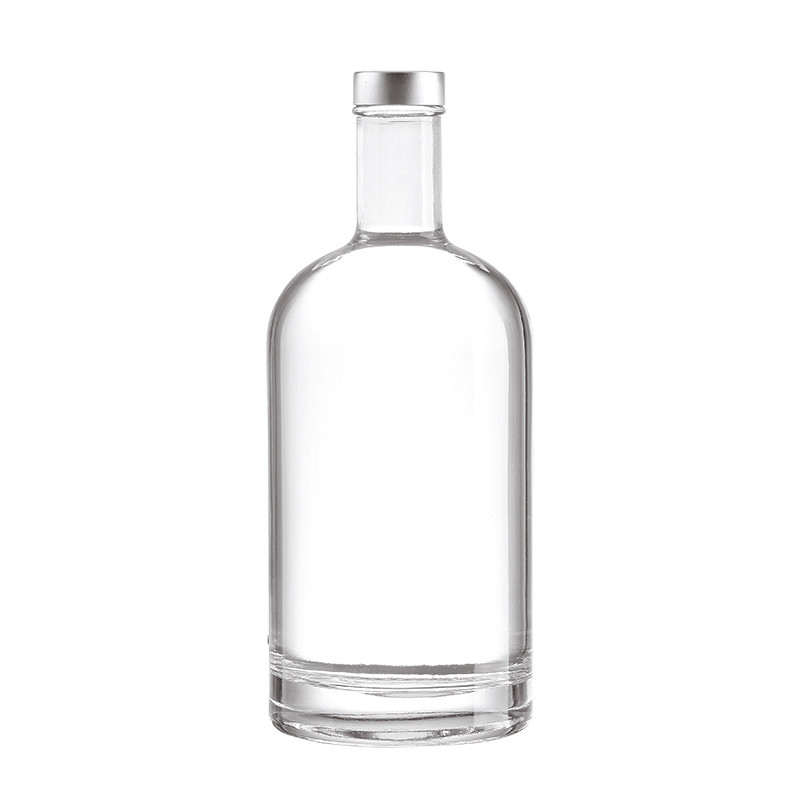 750 ml Wodka-Gin-Flasche aus Super-Flint-Glasmaterial für andere Getränke