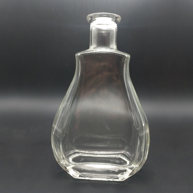Super Flint Brandy Glasflaschenhersteller mit Korkverschlussart und FOB-Frist