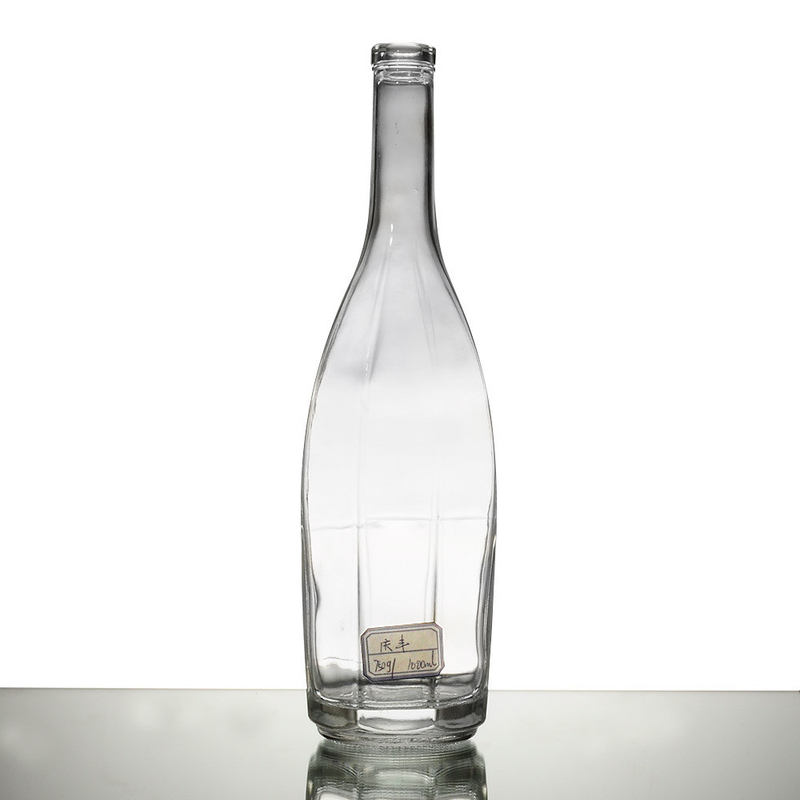 Material für das Kragenmaterial Super Flint Glasmaterial 4,5 L Glasflasche für Wodka Gin Whisky