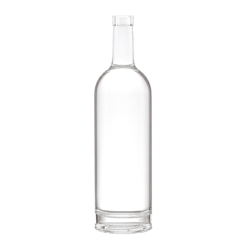 Warmstempel 2 Liter Glasflasche für individuelle Form Saft Spirituosen Alkohol Wodka Gin Blauwein