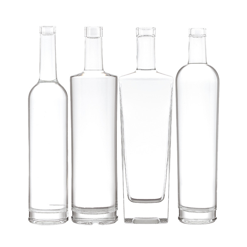 Decal Oberflächenbehandlung 500 ml Glasflasche für Wodka Brandy Whiskey Wodka Gin 750 ml